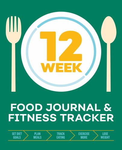 Pre-Owned 12-Week Food Journal and Fitness Tracker: Track Eating, Plan Meals, and Set Diet and Exercise Goals for Optimal Weight Loss Paperback - image 2 of 2