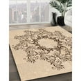 thumbnail image 2 of Ahgly Company Indoor Square Patterned Bronze Brown Area Rugs, 5' Square, 2 of 6