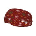 thumbnail image 2 of Uemuo Merry Christmas Printed Sports Headbands for Men Women,Moisture Wicking Workout Headband, Sweatband Headbands,Non-slip Workout Gym Yoga Headband, 2 of 9