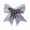 Silver, variant on Matoen Christmas Bows for Wreath, Merry Christmas Wreath Bows Red Bow Winter Holiday Snowflake Craft Ribbon Bow Xmas Tree Topper Bows for Front Door Christmas New Year Decorations