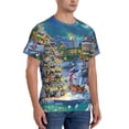 thumbnail image 5 of Rocae Christmas Tree for Men's Moisture-Wicking Crew Tee - T-Shirt for Sports, Outdoor Activities, and Casual WearX-Large, 5 of 9