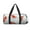 Koi Fish Corals,Spring Summer, variant on Xecao Lemon print Round Travel Duffel Bag is a foldable gym bag with an inner pocket, perfect for travel sports