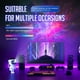 thumbnail image 4 of Proyector de estrellas con luz nocturna Mooyran Astronaut Galaxy Theme, 4 of 7
