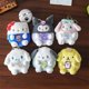 thumbnail image 2 of Llavero Kawaii Sanrio de felpa para niños, Hello Kitty, My Melody, Kuromi, accesorios, adornos colgantes, juguetes, regalos, 2 of 4