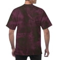 thumbnail image 4 of LMOIPLI Mens Hip Hop Graphic T-Shirts Casual Stylish Hipster Fashion Print Loose Tees Shirts Wine XXXXXL, 4 of 6