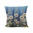 thumbnail image 2 of Herunwer Spring Summer Floral Pillow Covers, Throw Pillow Covers Decorative Pillow Cases for Couch Living Room Sofa Bed Cushion Cases, 2 of 6