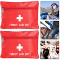 thumbnail image 4 of Kuymtek 2 Uds Botiquín Médico Primeros Auxilios Portátil Al Aire Libre Camping Bolsas Medicina Vacías, 4 of 8
