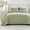 Vineyard Sage, variant on Greenland Home Textured Fashion Finely Stitched Bedding Set, Vineyard Sage, 3-Piece Full/Queen