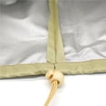 thumbnail image 4 of ziyahi 210D Ruffles Top Rain Cover Waterproof Hammock Sun Shade Cover Outdoor Swing Top Cover, 4 of 9