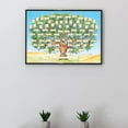 thumbnail image 4 of Family Tree Chart To Fill in 6 Generation Genealogy Poster Blank Fillable Ancestry Chart Print Family Tree Picture Frame Wall Gift for Family Member, 4 of 6