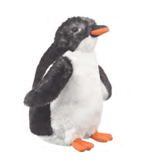 gentoo penguin plush