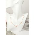 thumbnail image 2 of POGLIP Gold Heart Hollow Out Adjustable Necklace, 2 of 2