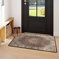 thumbnail image 5 of Washable Vintage Kitchen Mat 31"x20" Non Slip Soft Plush Low Profile Kitchen Rug, Distressed Medallion Oriental Style Sink Mat for Laundry Room Bedroom Office, 5 of 6