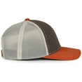 thumbnail image 3 of Outdoor Cap PDT20M Slight Pre-Curved Visor-Brown/Putty/Orange, 3 of 9