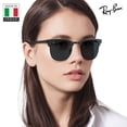 thumbnail image 6 of Ray-Ban RB3716 CLUBMASTER METAL Square Shaped Non-Polarized Sunglasses for Men & Women - Includes Official RAYBAN Eyewear Kit - Ideal Formal & Casual Wear Sunglasses - Blue Lens, 6 of 7