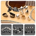 thumbnail image 2 of FRCOLOR Finger Picks 12Pcs Adjustable Finger Thumb Pick Rings Set Metal First Finger Picks Thumb Picks for Guitar,1.26"X0.67"X0.06", 2 of 5