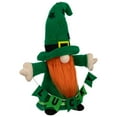 thumbnail image 4 of Northlight Lucky Gnome St. Patrick's Day Figurine - 16" - Green, 4 of 5