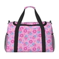 thumbnail image 1 of Disketp Donuts Bolsa de Viaje Tipo Duffle, Bolso de Mano para Fin de Semana para Mujer, Bolsa de Gimnasio Ligera para Hombre, Esencial para Viajes, 1 of 7