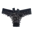 thumbnail image 3 of Europa y Estados Unidos lencería sexy para damas encaje transparente lazo ropa interior bragas tanga, 3 of 4