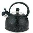 thumbnail image 1 of facefd Multipurpose Whistling Bouilloire Randonnée Théière en Acier Inoxydable pour le Camping Noir, 1 of 8