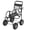 Sliver, variant on Heavy Duty Garden Hose Reel Cart 4 Wheels Holds Up to 300ft 5/8" Hose Powder-Coated Steel 300FT Green