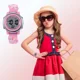 thumbnail image 4 of Reloj Niña Digital Luminoso 3d Pony Unicornio Impermeable Correa Rosado, 4 of 5
