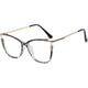 thumbnail image 1 of wonima44 bullabulling Women Square Reading Glasses Blue Light Blocking Fashion Frame Oversized Quality Readers, 1 of 1