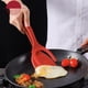 thumbnail image 5 of Billuyoard Pinzas de espátula 2 en 1 prácticas y eficientes para cocinar fácilmente Espátula de doble cara Turner fácil Cocina y Comedor rojo, 5 of 6