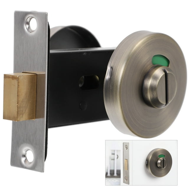 Bathroom Door Lock Toilet Partition Lock Public Toilet Indicator Door Lock