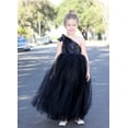 thumbnail image 5 of Ekidsbridal One-Shoulder Sequin Tutu Flower Girl Dress for Wedding Father Daughter Dance Ceremony Gown 182 M, 5 of 7