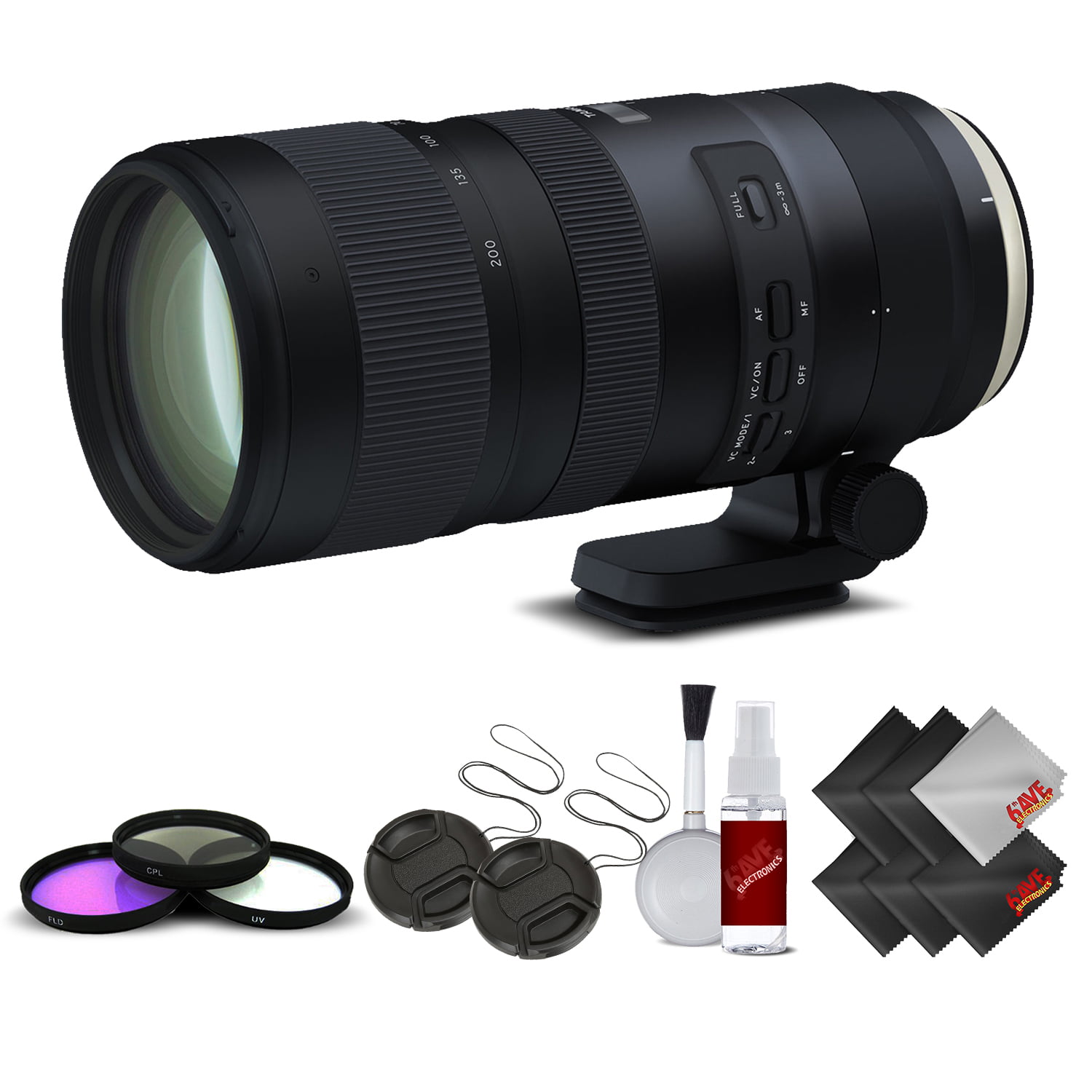 Tamron Sp 70 0mm F 2 8 Di Vc Usd G2 Lens For Canon Ef Intl Model No Warranty Base Kit Walmart Com Walmart Com