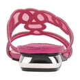 thumbnail image 4 of Lady Couture Fab Rhinestone Mesh Slide, Fuchsia, 11, 4 of 5