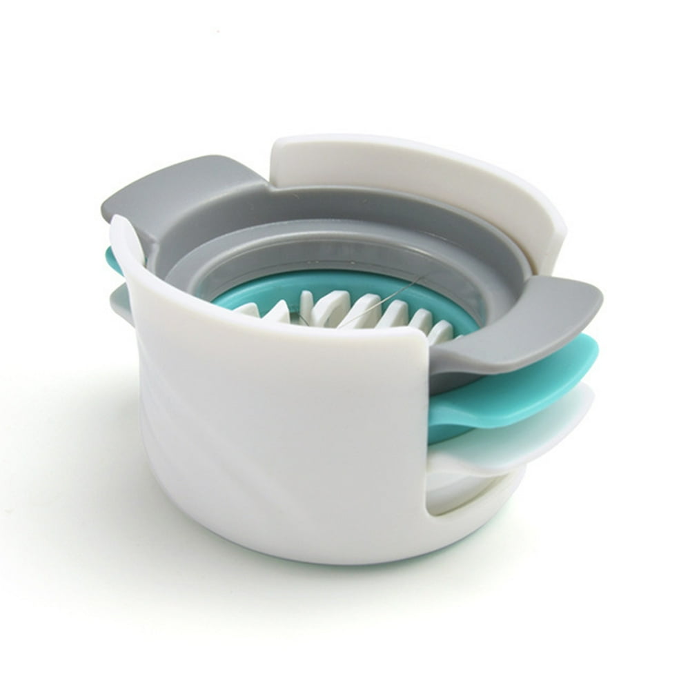 Egg Slicer 3 in 1 Multifunctional Useful Egg Cutter with 3 Slicing