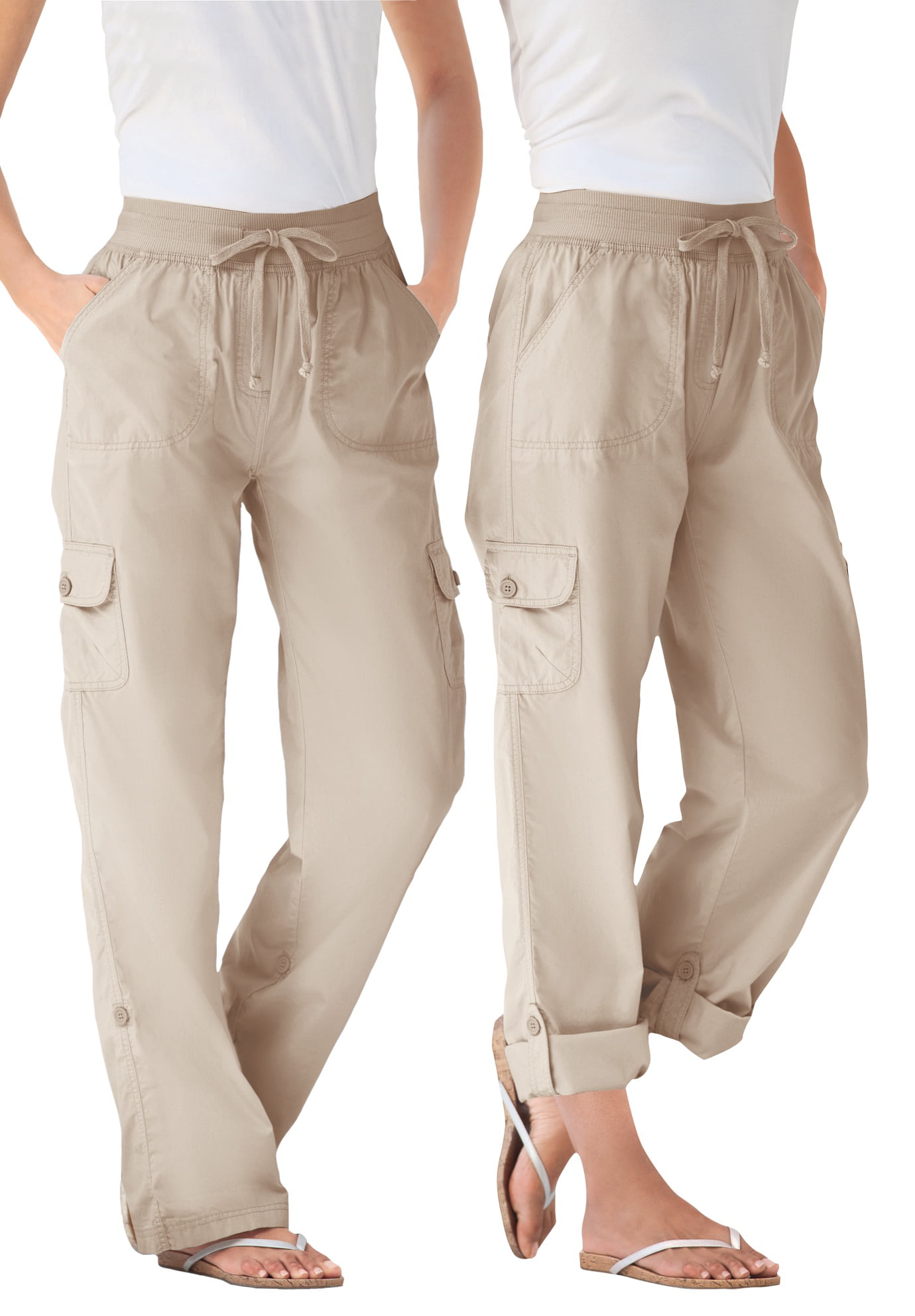 women's petite cargo pants