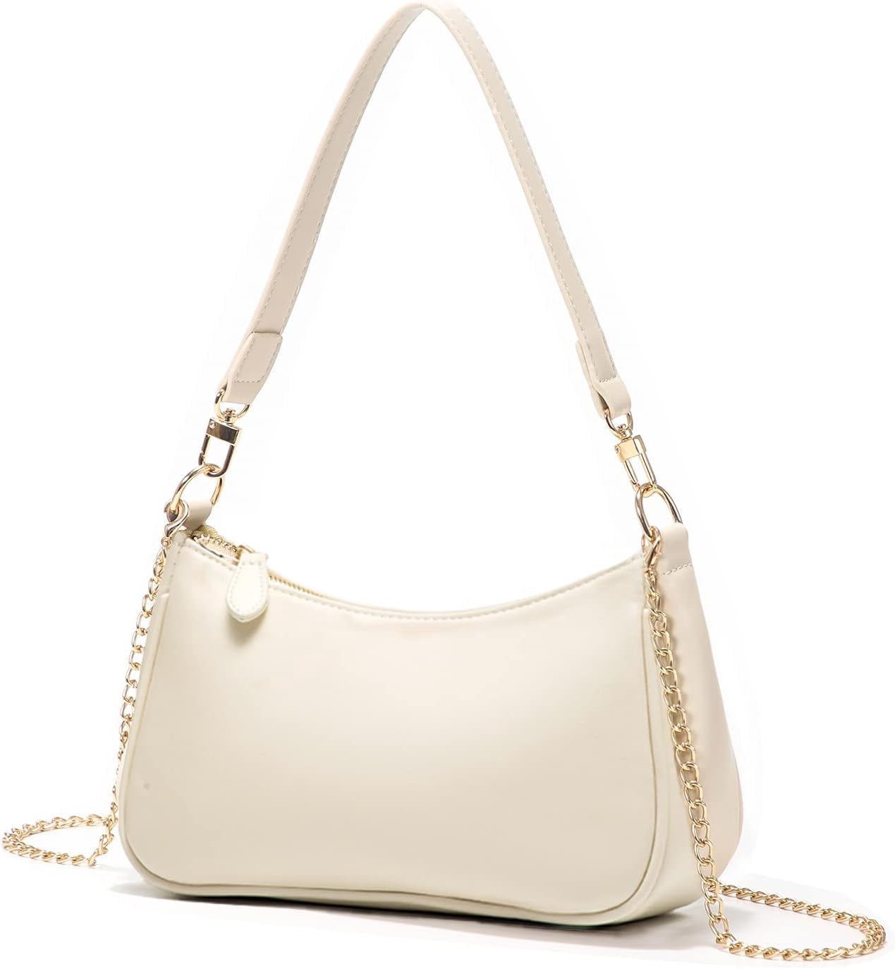 Clutch Tote Handbags with 2 Removable Straps and Zipper Closure Crossbody Bags Shoulder Purse Handbag for Women