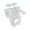 White, variant on BemeyourBBs Baby Girl Going Home Outfit Newborn Baby Girls Ruffle Romper Waffle Knit Jumpsuit Long Sleeve Zipper Romper Solid Fall Winter Clothes