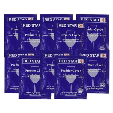 Sweet Yeast Breads - Premier Cuvee (10 Packs) Wine Yeast by Red Star