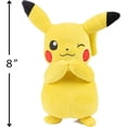 thumbnail image 3 of Pokemon Winking Pikachu 8-Inch Plush Stuffed Animal Toy - Officially Licensed, 3 of 5