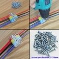 thumbnail image 4 of Conector eléctrico, bloque de terminales eléctricos de 6 piezas, terminal de conexión eléctrica automática compacto, con tornillos de montaje (3 en 9 salidas) Sincero Electrónica, 4 of 5