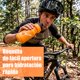 thumbnail image 5 of Anfora Botella Agua Bicicleta 750 ml color durazno L8bigflow naranja, 5 of 7