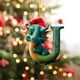 thumbnail image 1 of Adorno navideño para perros | Regalo para amantes de las mascotas | Colgante plano de acrílico para la decoración del árbol de Navidad | Adorno colgante para el hogar para dueños de perros, 1 of 2