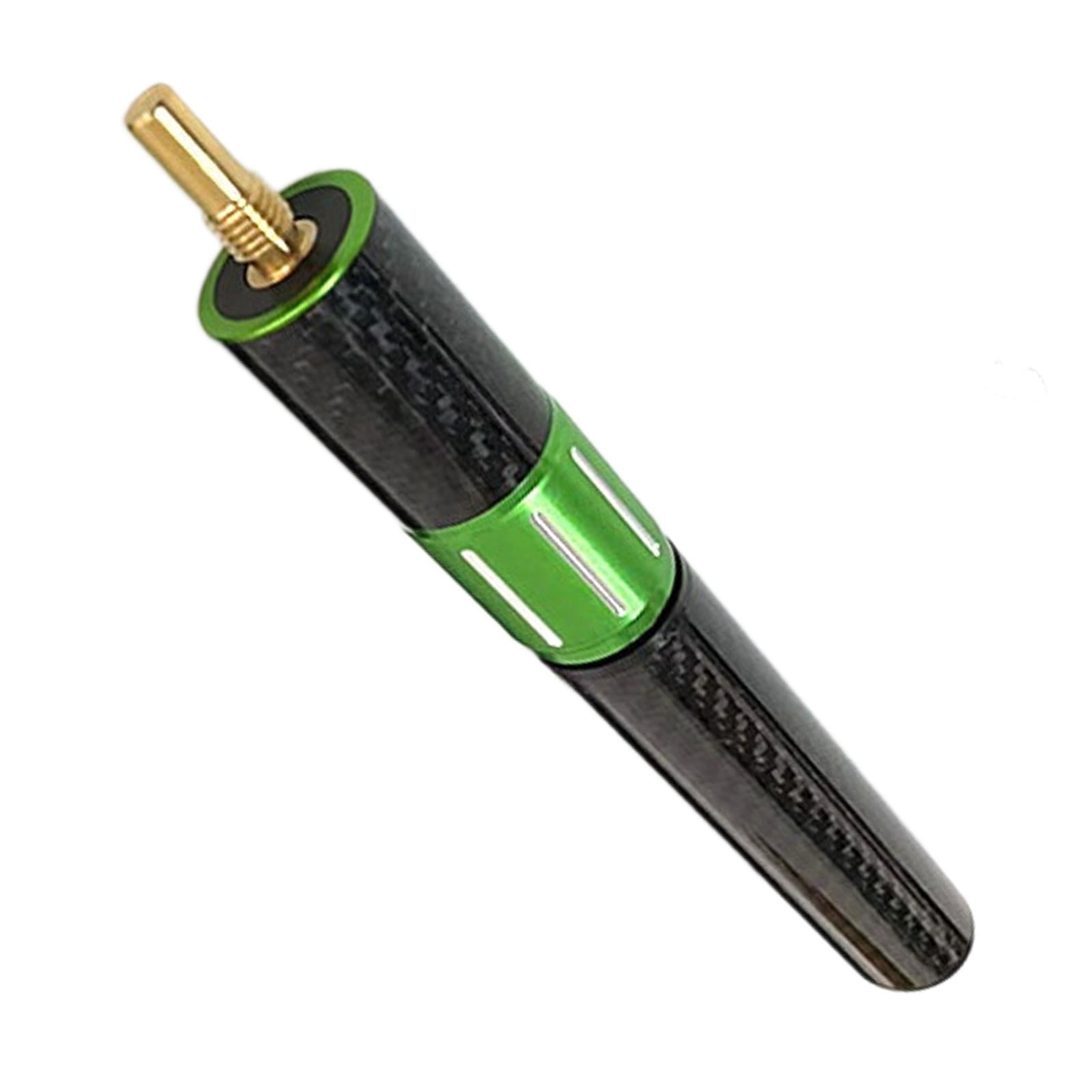 funtasica Billiard Cue Extension Pool Cue Extender Comfortable Compact Retractable Exercise Equipment Pool Accessory Pool Cue Extension 9inch