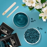 Lifestance Waxing Kit for Women & Men, Digital Wax Pot Warmer | Brazilian & Bikini Hair Removal Kit with 14.1oz Hard Wax Beads for Face, Leg, Eyebrow