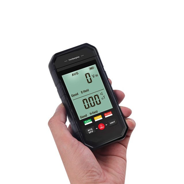 Contador Geiger, ET925 Detector de radiación nuclear portátil Contador Geiger Dosímetro Pantalla LCD Detector de radiación electromagnética digital Alarma de dosis JAMW Sencillez