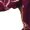 Mahogany Red Vine, variant on Avenue Women's Plus Size Flora Blouson Tiered Tunic