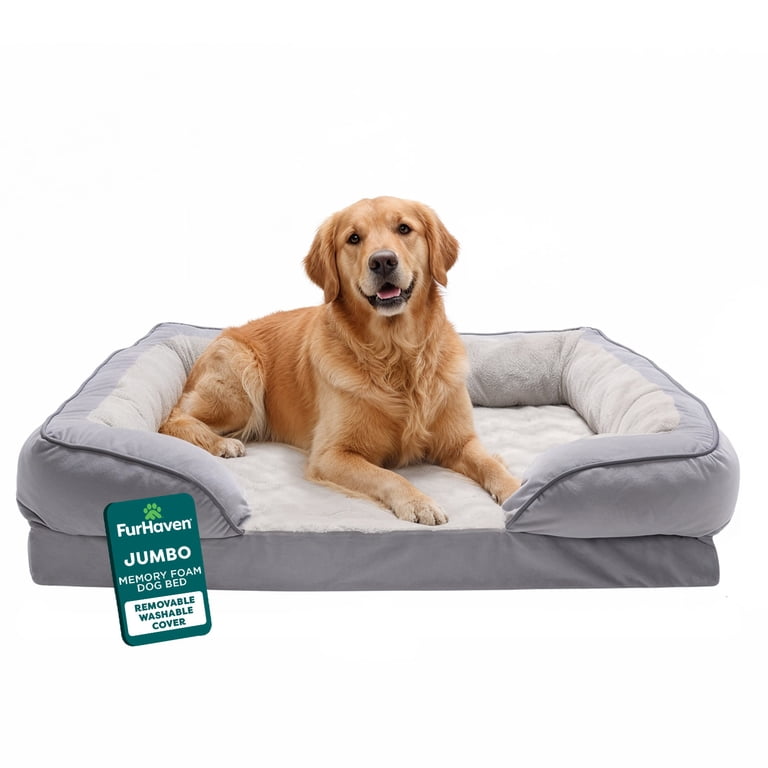 FurHaven Perfect Comfort Sofa Orthopedic Dog Bed, Jumbo XL photo 1