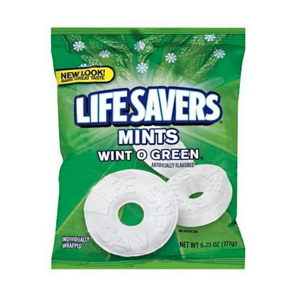 Nabisco Life Savers, Wintogreen, 6.25 Ounce (Pack of 2)