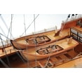 thumbnail image 4 of HMS Victory 56" XL With Display Case XL No Glass, 4 of 10