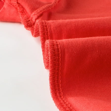 

TOWED22 Tshirt Kids Toddler Kids Girls Boys Short Sleeve Basic T Shirt Casual Summer Tees Shirt Tops Solid Tops For Toddler Red