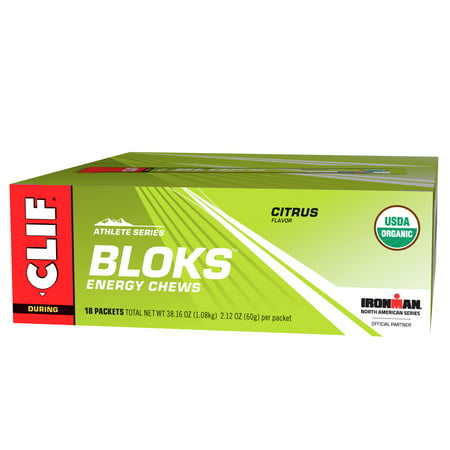 Clif® Athlete Series Bloks™ Citrus Energy Chews 18-2.12 oz. (Best Energy Bars For Athletes)